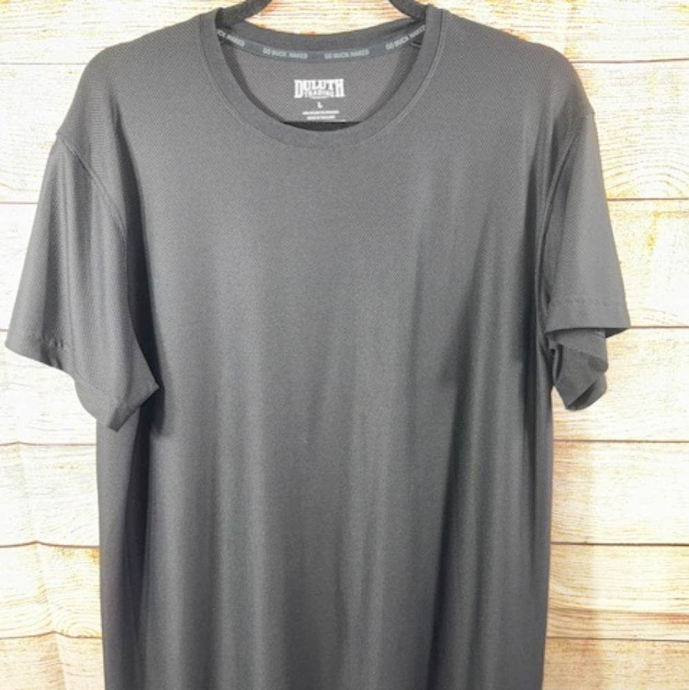 Duluth Trading Co Black Short Sleeve Tee